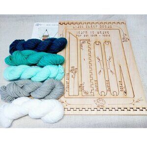 Black Sheep Goods, DIY Beginners Weaving Kit ($54 USD)
